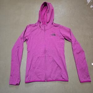 The North Face Full Zip Long Sleeve Hoodie‎ Jacket in Purple Women's Size XS